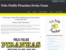 Tablet Screenshot of polofieldspiranhas.com